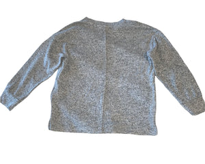Zara girls hacci knit 3/4 sleeve sweater 6