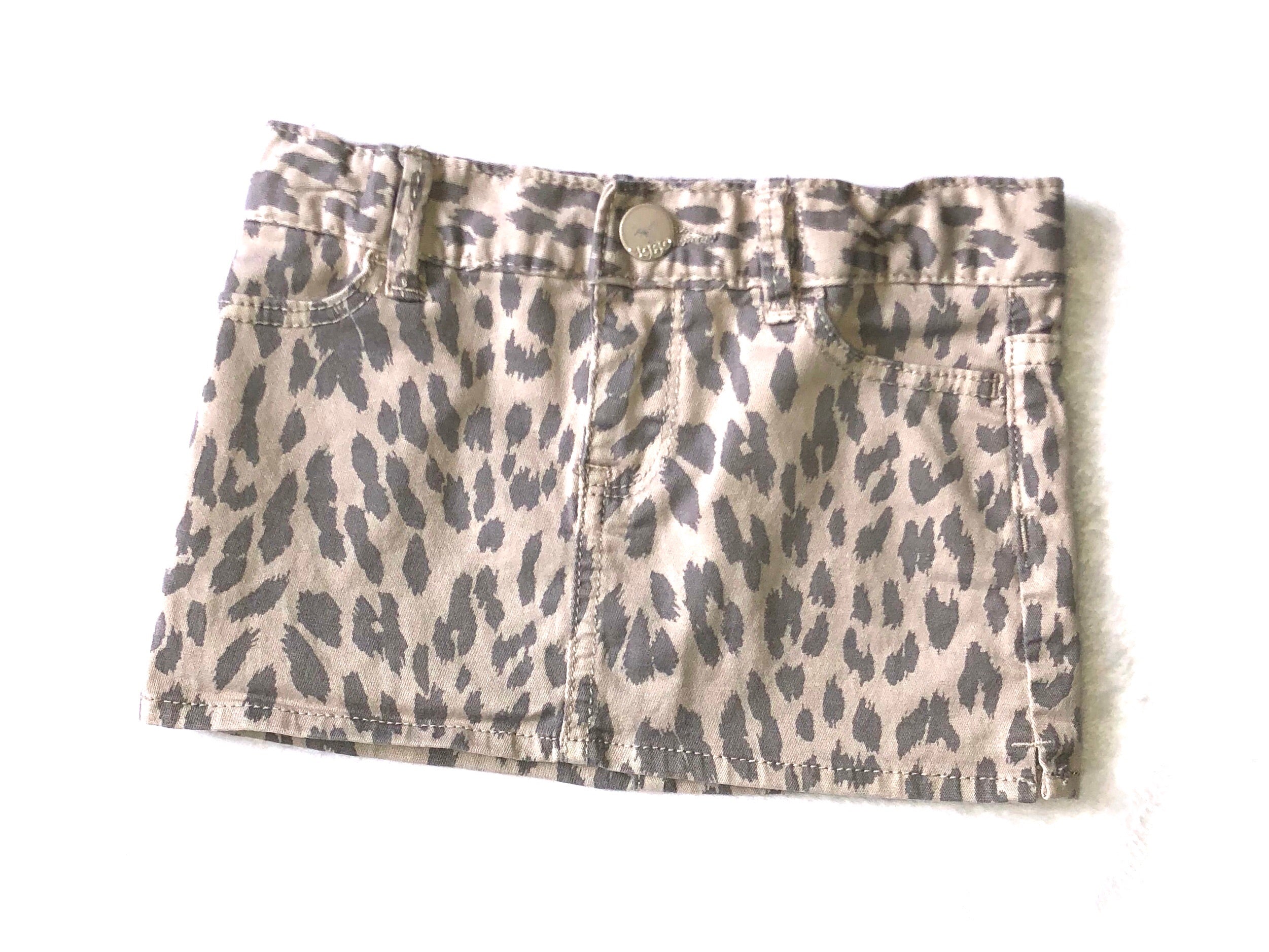 Gap cheetah outlet skirt