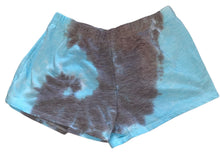 Firehouse juniors shorts in gray and light blue tie dye OS(Junior small)