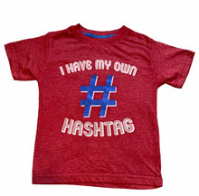 Mish toddler boys I Have My Own Hashtag graphic tee shirt 3T