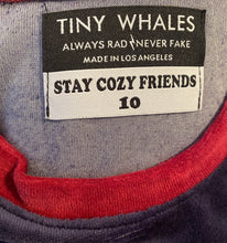 Tiny Whales girls Be You rainbow patch velour raglan top 10