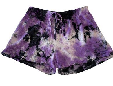 AttEtudes girls tie dye lounge drawstring shorts L(14)