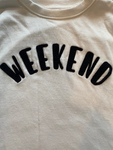 Shirleah women’s Weekend pullover sweatshirt S