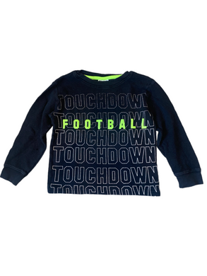 Mish boys Touchdown football thermal top 5