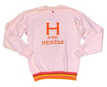 H is for Heiress girls custom Hanes sweatshirt Youth Large (12/14)