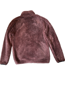 Victoria’s Secret Pink women’s faux fur half zip pullover fleece XS
