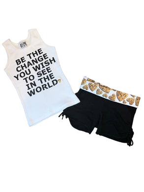 Hope Jeans girls 2pc Be The Change tank and shorts set 6