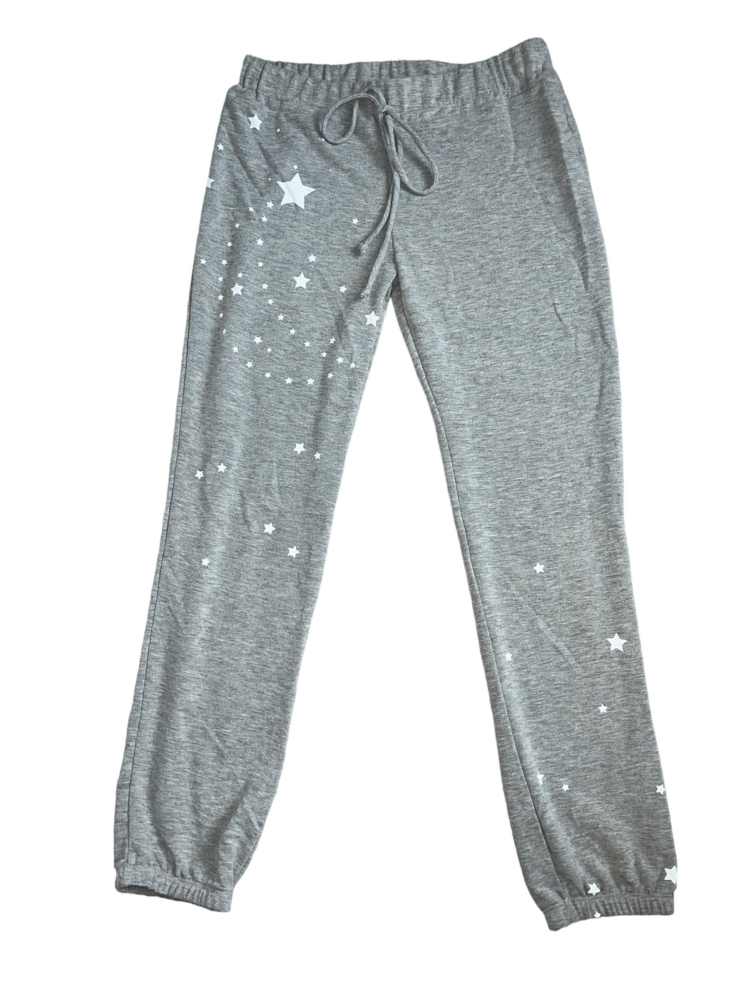 Happy Days women’s junior’s gray stars jogger sweats S