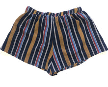 Vintage Havana girls striped paper bag tie shorts L(14) NEW