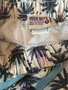 Mish little boys palm tree print swim shorts 4