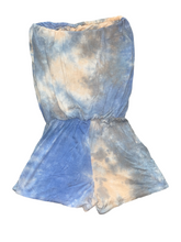 Cheryl Creations Kids tie dye strapless romper M(10-12)