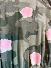 Flowers By Zoe girls camouflage rose romper 4