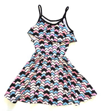 RPR Originals girls ruffle top chevron dress 5