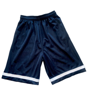 Denny’s big boys long mesh shorts in dark navy L(14-16)
