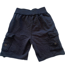 Mish boys cargo lounge shorts black L(7)