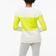 J Crew Women’s Soft Yarn Color Block Sweater XS NEW