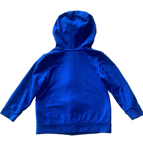 Adidas toddler boys striped zip logo hoodie 4T