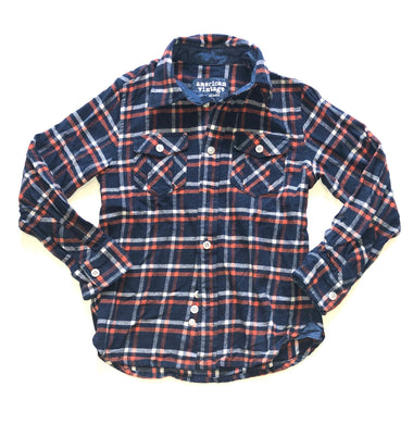 American Vintage boys buttondown flannel 5