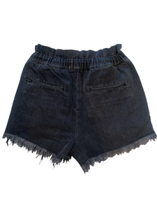 Pistola women’s Cooper Paperbag shorts in Salem (washed black) XS NEW