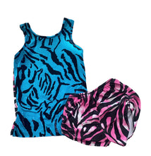 Hope Jeans girls 2pc zebra print glitter heart tank and shorts set 8