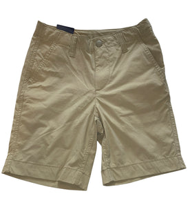 Gap Kids boys adjustable waist chino shorts 7 NEW