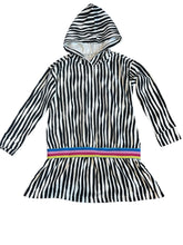 Rockets of Awesome girls striped hooded tunic/dress 7