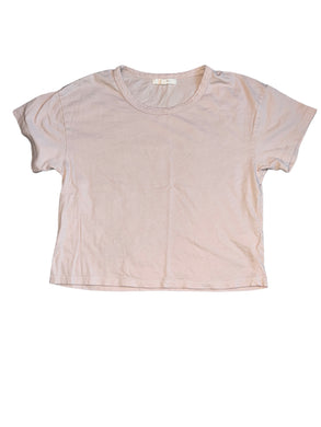 Z Supply girls basic cropped tee shirt M