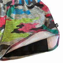 Terez big girls camouflage mesh layered shorts L(14)