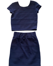 By Debra juniors 2pc matching skirt and crop top set XS(0)