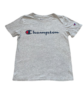 Champion kids short sleeve logo tee shirt M(10-12)