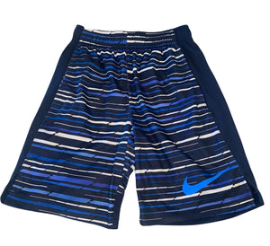Nike boys Dri fit striped mesh panel active shorts S(8-9)