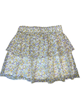 Katie J NYC juniors ditsy floral Andie tiered skirt S NEW