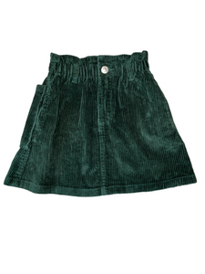 Zara girls hi rise corduroy pocket miniskirt 6