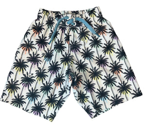 Mish little boys palm tree print swim shorts 4