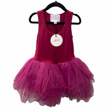 Iloveplum B.A.E racerback tutu dress in fuschia 6 NEW