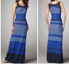Vince women’s color block striped tank knit maxi dress XS