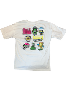 Abercrombie boys skull pineapple graphic tee 9-10