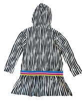 Rockets of Awesome girls striped hooded tunic/dress 7