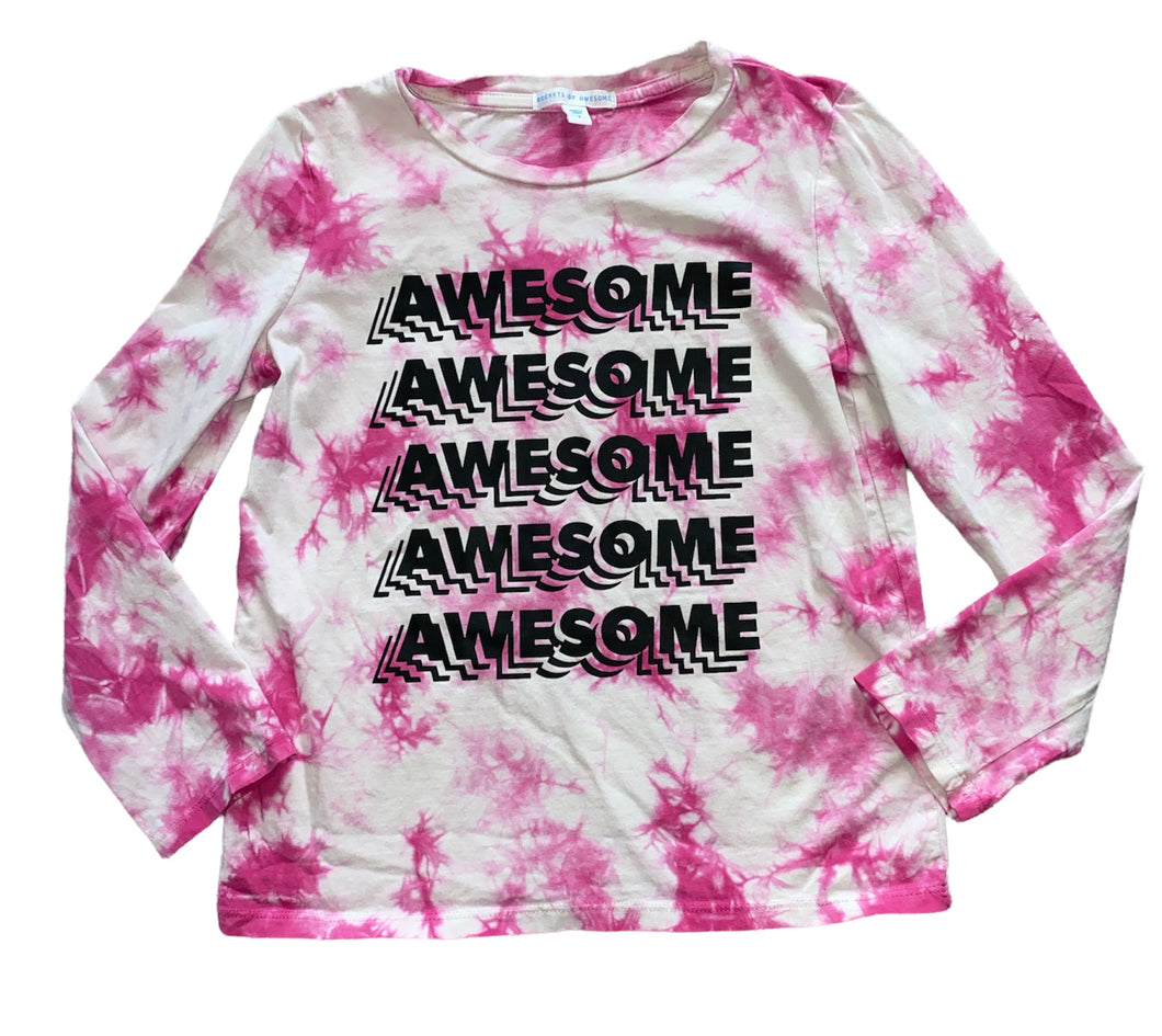 Rockets of Awesome girls long sleeve Awesome tie dye top 7