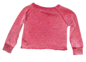Denny’s Brand girls beaded BOSS cropped sweatshirt 4
