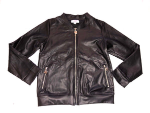 Sofi girls shiny lightweight bomber jacket 6x