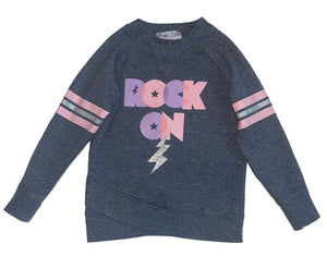 Freestyle girls Rock On glitter sweatshirt 6