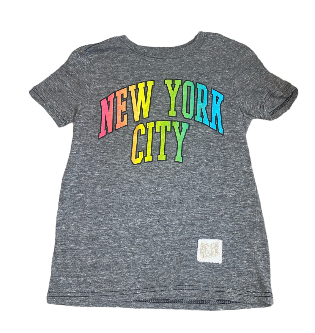 RetroBrand boys New York City graphic tee shirt S(7-8)