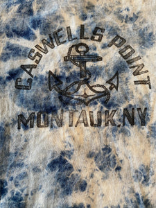 Crewcuts boys tie dye Caswells Point Montauk NY tee shirt 6-7