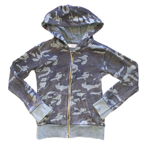 Play Six girls camouflage zip hoodie 4