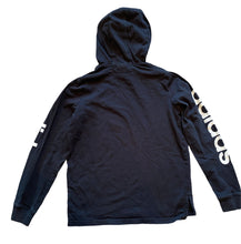 Adidas boys split sides pullover logo hoodie 8