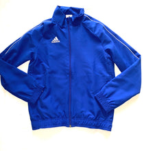 Adidas boys mesh lined zip up track jacket S(7-8)