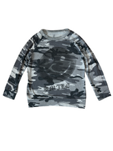 Lauren Moshi girls camouflage happy face Smile top 6