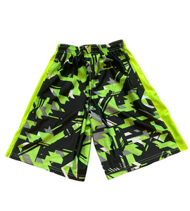 Under Armour loose geometric pattern athletic shorts M(10-12)