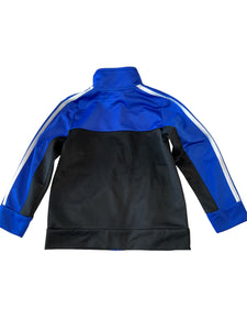 Adidas toddler boys color block zip up track jacket 4T